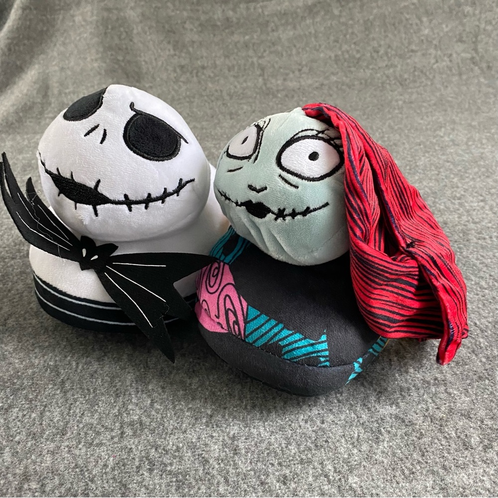 The Nightmare Before Christmas Slippers Women’s Size 7-8 Slip On Shoes New